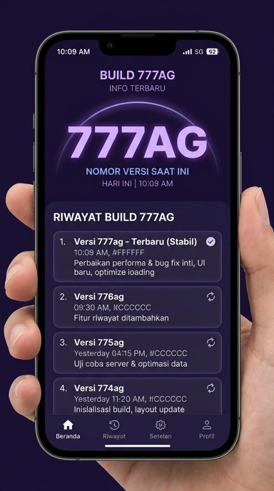 Riwayat Versi Terbaru 777ag untuk Pengguna Android