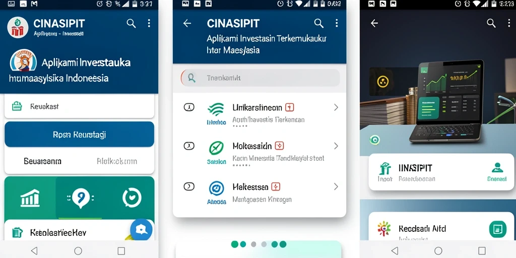 Tampilan antarmuka CINASIPIT yang user-friendly dan interaktif.