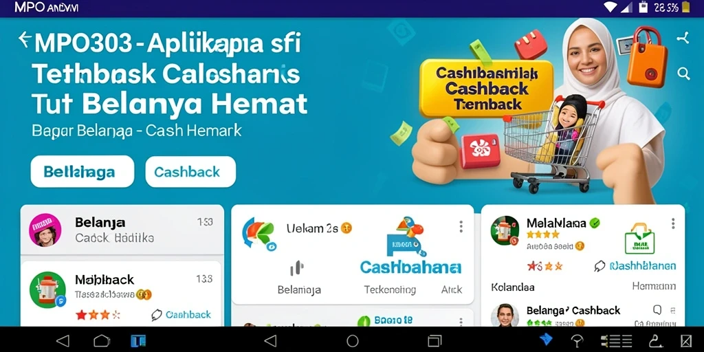 Screenshot MPO303 yang menampilkan fungsi cashback yang menarik dan praktis.